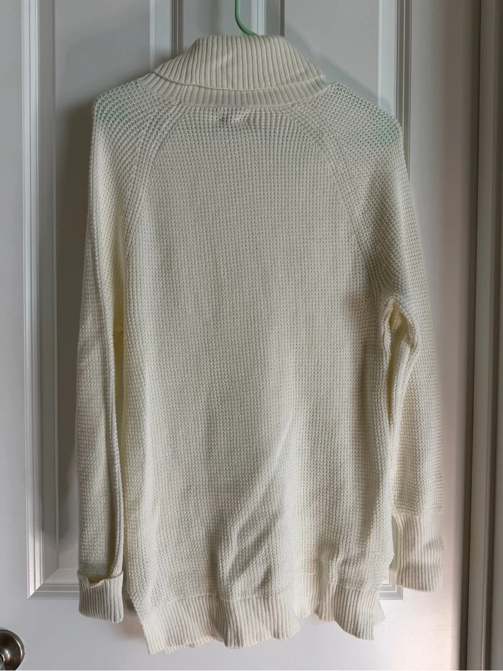 J. Crew Cream Turtleneck Sweater